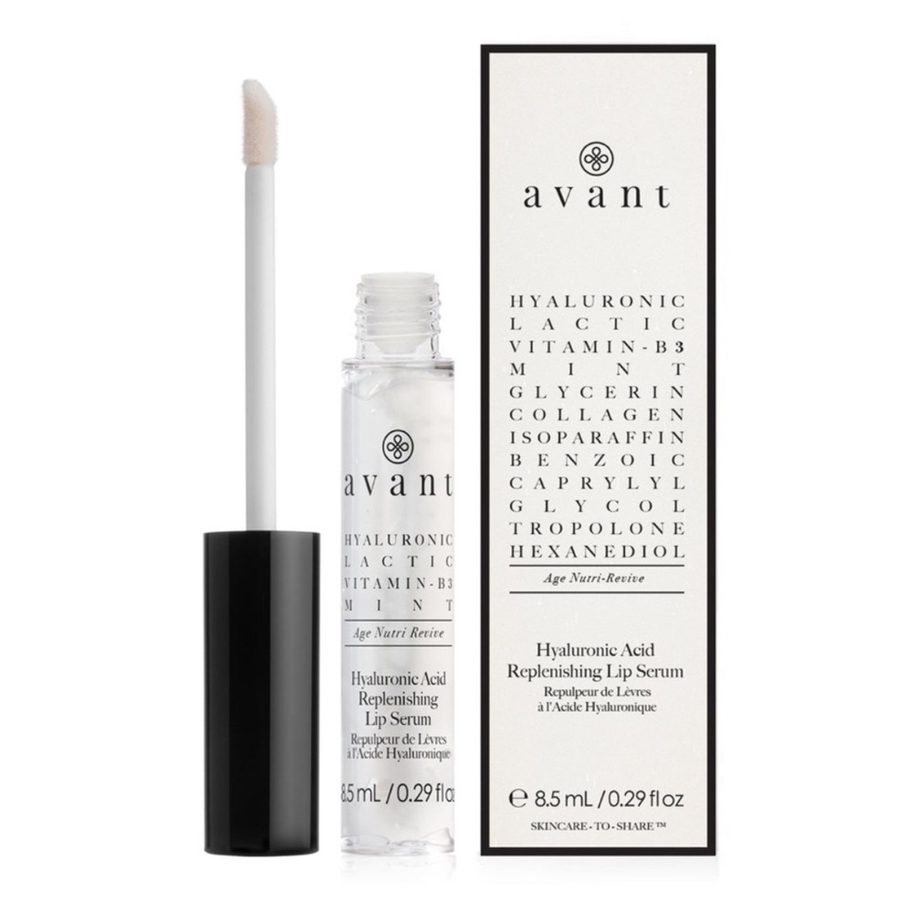 Avanti Hyaluronic Acid Replenishing Lip Serum NEW in Box Full Size
